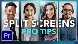 Split screens a faster workflow in Premiere Pro [upl. by Aneehsirk764]