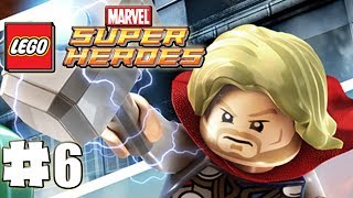 LEGO Marvel Superheroes  100 Guide  Level 6  Red Head Detention HD Gameplay Walkthrough [upl. by Xerxes]