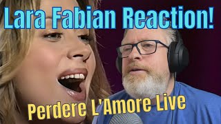 Reaction to Lara Fabian singing Perdere LAmore [upl. by Sello240]