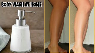 DIY BODY WASHFull body whitening and glowing body washHomemade body wash [upl. by Toshiko]