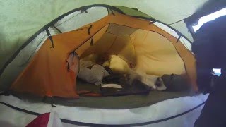 Test of Helsport Svalbard 3 High Camp tent [upl. by Zeuqram]