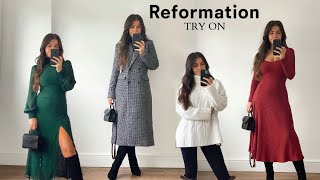 Reformation Try On Haul 2022  Winter Clothing Fashion  Review By Honestly Alessandra [upl. by Bride303]