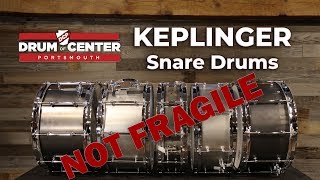 Keplinger Snare Drum Comparison  Stainless Steel vs Black Iron [upl. by Oirelav]