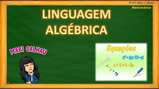 LINGUAGEM ALGÉBRICA  INTRODUÇÃO [upl. by Sacha615]