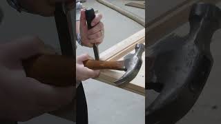 DIY Cabinet Door With Glass Insert [upl. by Panter]