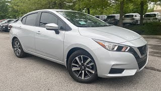 2021 Nissan Versa SV POV Test Drive amp Review [upl. by Ayotal597]