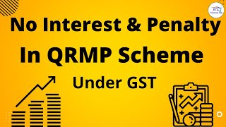 No Interest and penalty in QRMP scheme under GST  Interest amp Penalty in QRMP Scheme [upl. by Uchish]