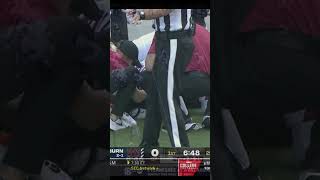 Champ anthony destroys armstong get hurt next play  Sec Showdown 2024shorts l 2024football cfb [upl. by Beverie]