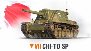 World Of Tanks The ChiTo SP Tank Destroyers Gameplay [upl. by Cruickshank]