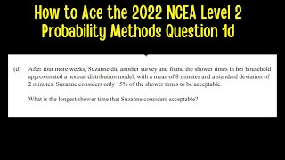 How to Ace the 2022 NCEA Probability Methods Question 1d [upl. by Wheeler372]