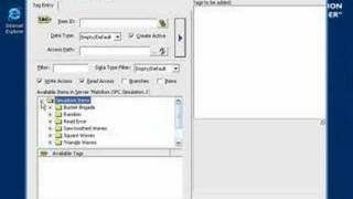 MatrikonOPC  OPC Explorer Configuration [upl. by Nuhsar]