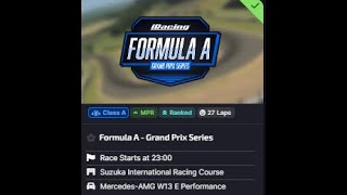 iRacing F1 練習 [upl. by Atsillak960]