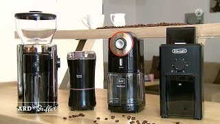 Test elektrische Kaffeemühlen  533 Tipps Küchenmesser 07112019 ARDBuffet SWR [upl. by Neelie439]