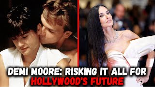 Demi Moore Thought Her Movie Ghost Could Be a Fcking Disaster [upl. by Hakym263]