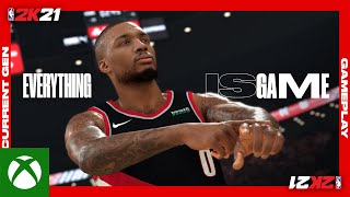 NBA 2K21 Everything is Game Current Gen Gameplay [upl. by Dosh319]