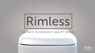 RAK Ceramics Rimless The ultimate technology for your bathroom [upl. by Katey]