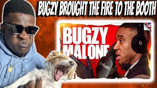 Bugzy Malone pt 3  Fire In The Booth Lyrics [upl. by Esilram]