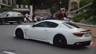 Maserati GranTurismo S amp MC Stradale in Monaco  LOUD Sounds [upl. by Groos388]