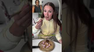 She tried UNCOOKED CHICKEN  😮😱shortfyp viraltiktoktoday shortsviral fyp trending [upl. by Sunev]