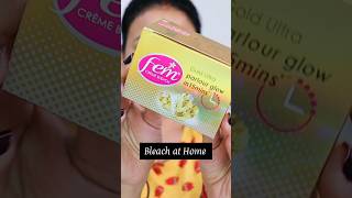 How to do Parlor like Gold Bleach at home for face😍😍   facebleach fem femgold goldbleach [upl. by Anidan940]