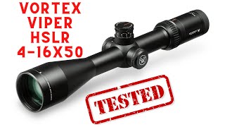 Vortex Viper HSLR 416x50 Scope Review and Test [upl. by Cutlor]