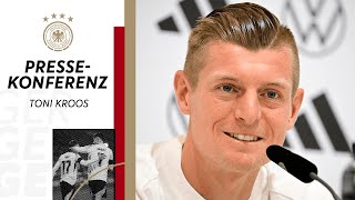 🎙️ Pressekonferenz der Nationalmannschaft mit Toni Kroos [upl. by Ilojne]