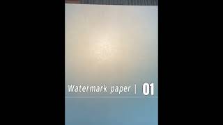 Watermark paper Dove security ink printing paper anticounterfeiting customized bondpaper [upl. by Maite]