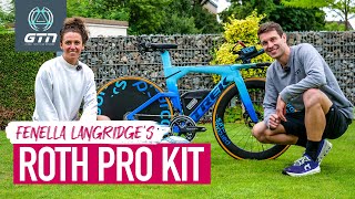 Fenella Langridges Trek Speed Concept  Challenge Roth Pro Tri Kit [upl. by Aihtnys]