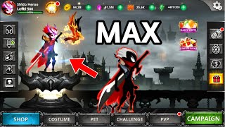 Stickman Legends Max Hero Upgrade amp Multiplayer [upl. by Brownley]