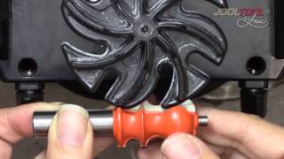 How to Sharpen a Carbide Router Bit [upl. by Ahsaelat]