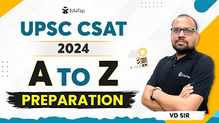 How to Prepare for UPSC CSAT 2024  CSAT Strategy amp Syllabus  UPSC CSAT Complete Guide  EduTap [upl. by Erie292]