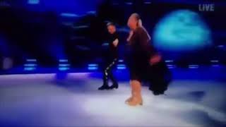 Gemma collins falls Dancing on ice [upl. by Nosyk]