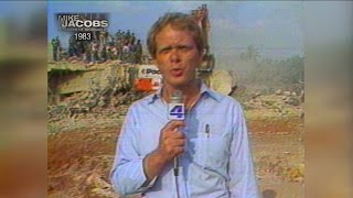 Mike reports from Beirut after the 1983 barracks bombing [upl. by Hsiekal]