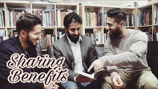 BENEFICIAL INTERVIEW  HAMZA TZORTZIS  SHARING BENEFITS  STRONG BELIEVERS [upl. by Malloy]