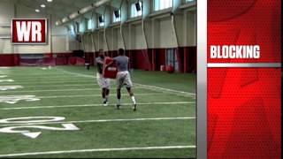 5 Receiver Blocking Drills [upl. by Shaum896]