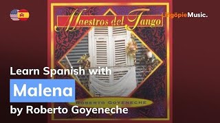 Roberto Goyeneche  Malena Lyrics  Letra English amp Spanish [upl. by Melodie]