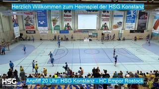 🔴 Livestream HSG Konstanz Relegation Aufstieg 2 Bundesliga vs Empor Rostock FULLHD live 🔴 [upl. by Arhsub]