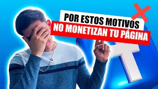 ¡Evita estos ERRORES y GARANTIZA tu MONETIZACIÓN en Facebook [upl. by Sopher966]