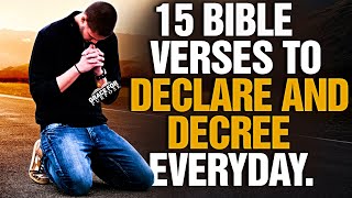 Gods Bible Promises To Decree and Declare Over Your Life [upl. by Rodolfo]