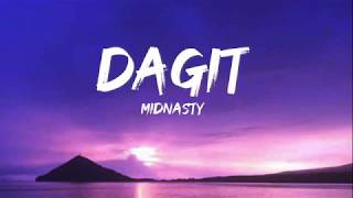 Midnasty DAGIT Lyrics [upl. by Leahsim]