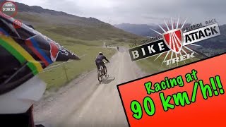 MTB Racing at Over 90 kmh  Going Crazy in Lenzerheide 2017  MTB POV Race Series [upl. by Nasah303]