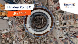 Behind the scenes site tour of Hinkley Point C  September 2023 [upl. by Datha175]