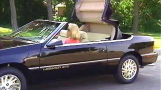 1995 Chrysler LeBaron Convertible Operating Tips [upl. by Eerehs]