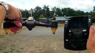 Hubsan H501S GPS Follow Me FPV Drone Park Flier Review [upl. by Masha669]