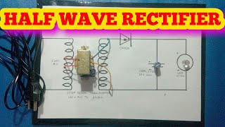 Half wave Rectifier Explained [upl. by Burnight]