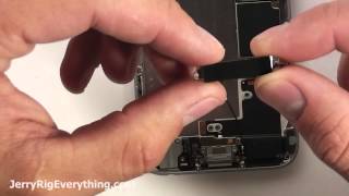 iPhone 6 Charging Port Replacement in 5 minutes microphone fix headphone jack repair [upl. by Shevlo150]