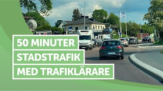 HÄNG MED I BILEN  Trafiklärare kommenterar hela körningen [upl. by Hayikat]