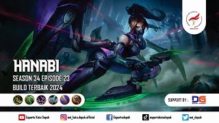 Highlight Gameplay Hanabi MLBB Season 34 Episode 23 Full Movie mobilelegends highlight hero [upl. by Readus]