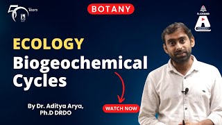 Ecology  Biogeochemical Cycles  Botany  S Chand Academy [upl. by Lilhak99]