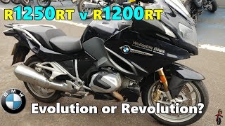 2019 BMW R1250RT v R1200RT  Evolution or Revolution [upl. by Aiyekal]